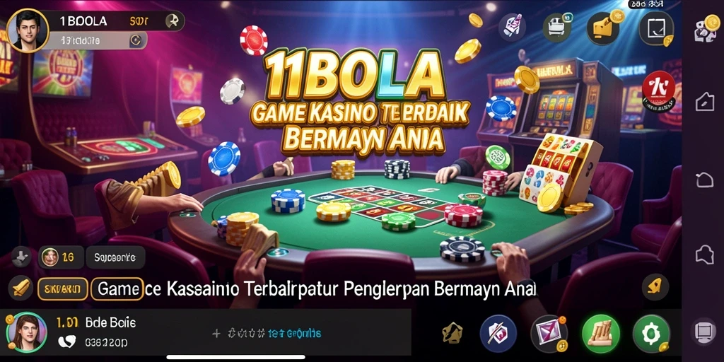 Tampilan gameplay menarik dari game Kasino 11BOLA.