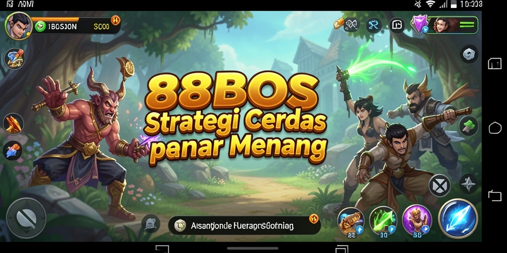 Tampilan menakjubkan dalam gameplay strategis 88BOS.