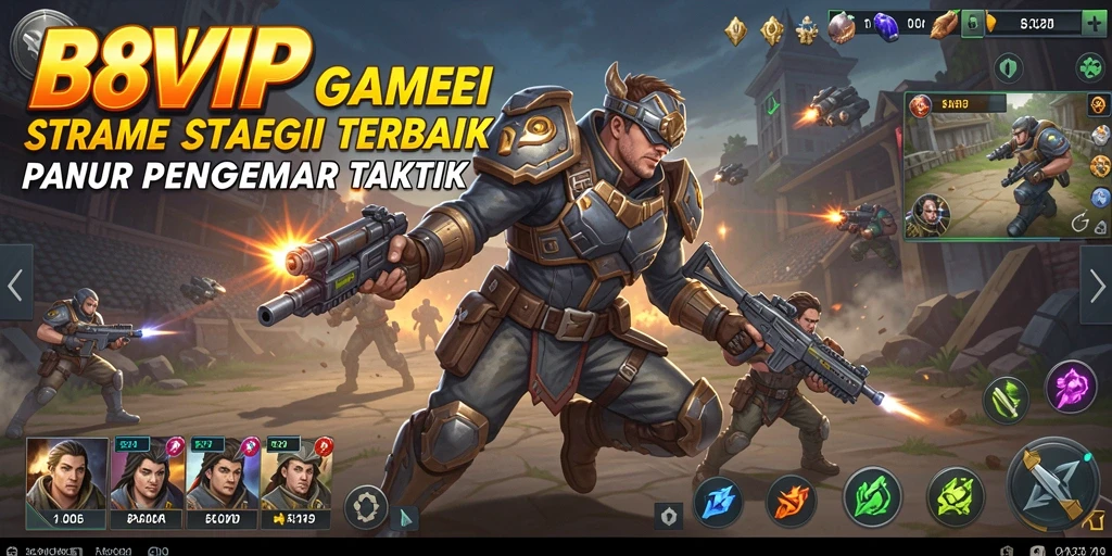 Gameplay menarik dengan berbagai pilihan strategi dalam B8VIP.