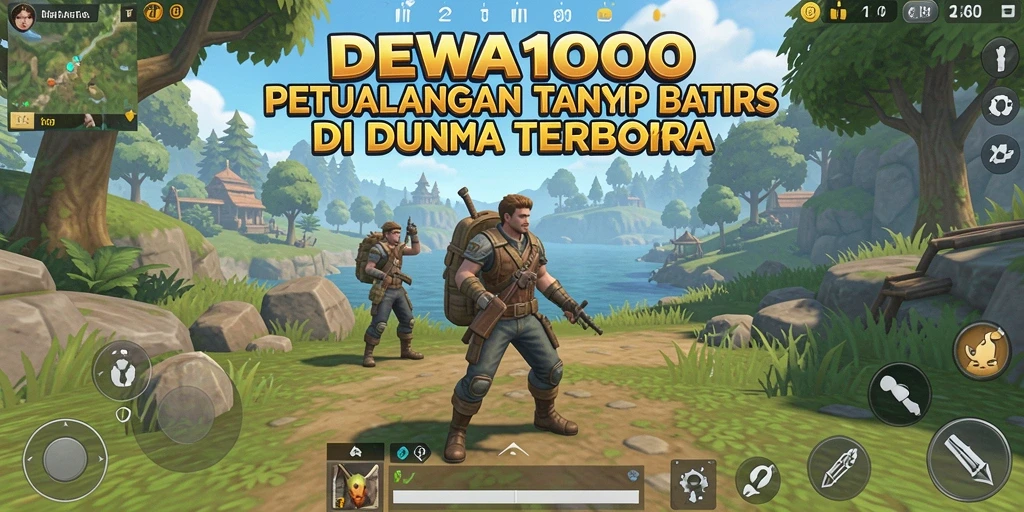 Screenshot yang menampilkan gameplay Open World penuh aksi dan petualangan.