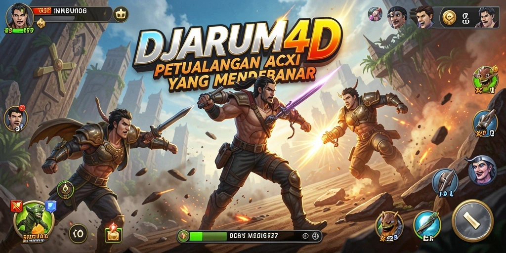 Tampilan menegangkan saat bertarung di DJARUM4D.