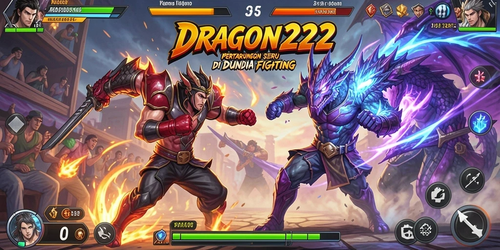 Gameplay Fighting yang mendebarkan di DRAGON222.