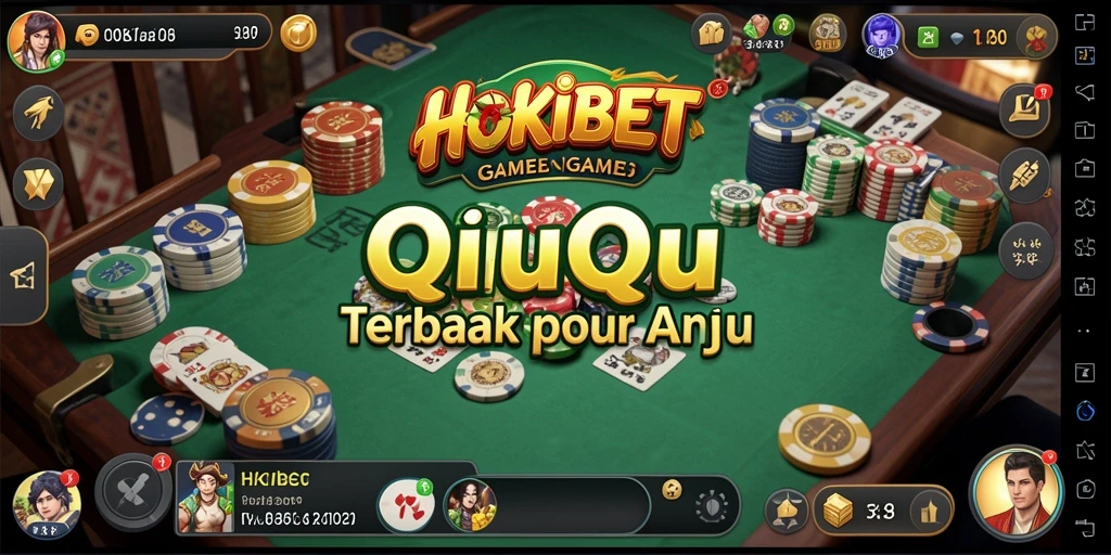 Tampilan gameplay seru di HOKIBET dengan pengalaman QiuQiu yang menarik.