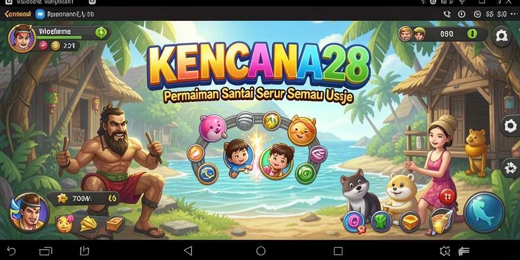 Screenshot utama KENCANA28 menunjukkan gameplay yang menarik dan interaktif.