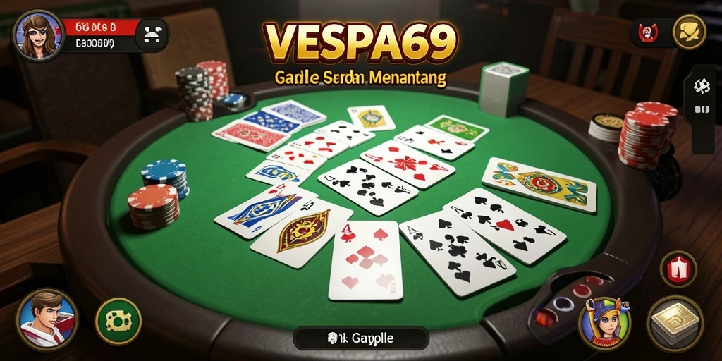 Tampilan screenshot gameplay VESPA69 yang menarik dan penuh aksi.